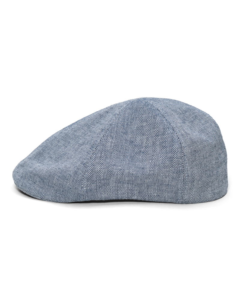 Light blue herringbone